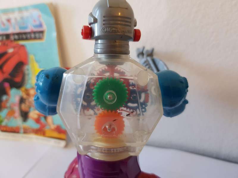ORIGINAL 1981 ROBOTO ACTION FIGURE FROM THE MASTERS OF THE UNIVERSE - MOTU - MATTEL.