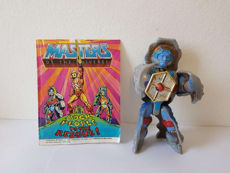 VINTAGE STONEDAR FROM 1986, ORIGINAL ACTION FIGURE FROM THE MASTERS OF THE UNIVERSE - MOTO -MATTEL.