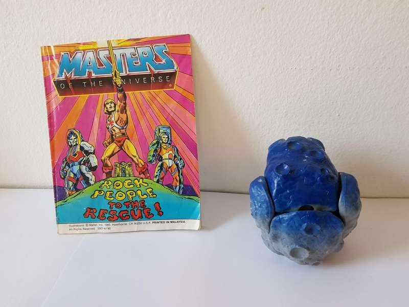 VINTAGE STONEDAR FROM 1986, ORIGINAL ACTION FIGURE FROM THE MASTERS OF THE UNIVERSE - MOTO -MATTEL.