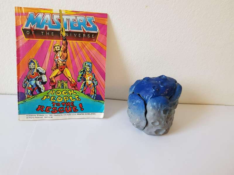 VINTAGE STONEDAR FROM 1986, ORIGINAL ACTION FIGURE FROM THE MASTERS OF THE UNIVERSE - MOTO -MATTEL.