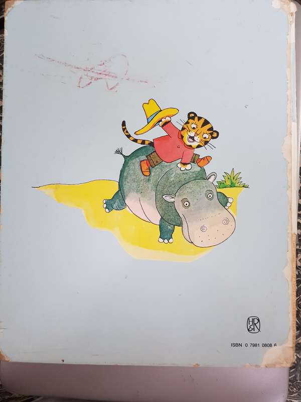 AFRIKAANSE HARDEBAND LEESBOEK VIR KLEUTERS - TIM TIER LEER BAIE.