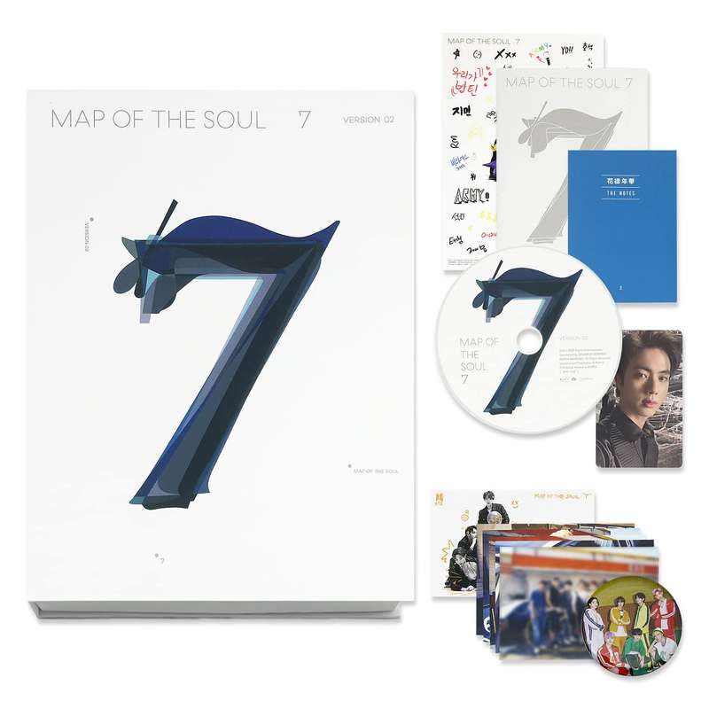 BTS - 4th Album - Map of The Soul: 7 (version 2 / black swan)