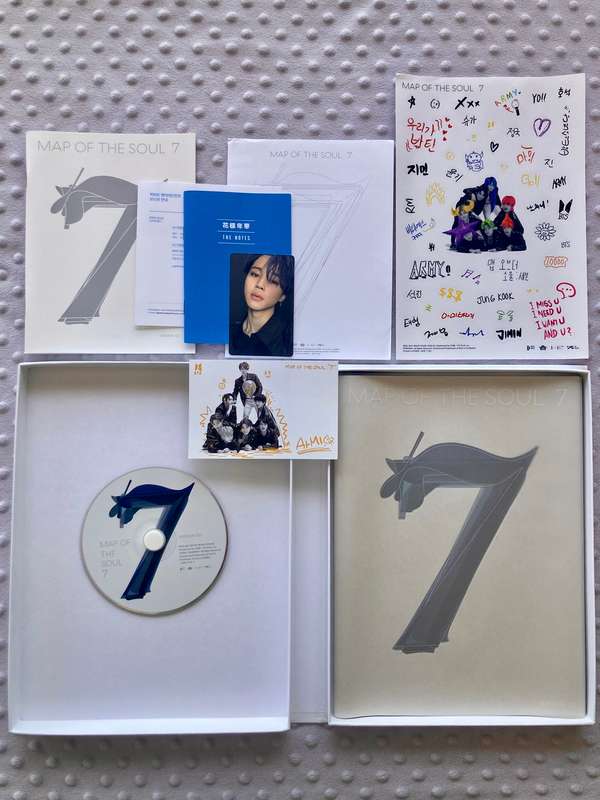 BTS - 4th Album - Map of The Soul: 7 (version 2 / black swan)