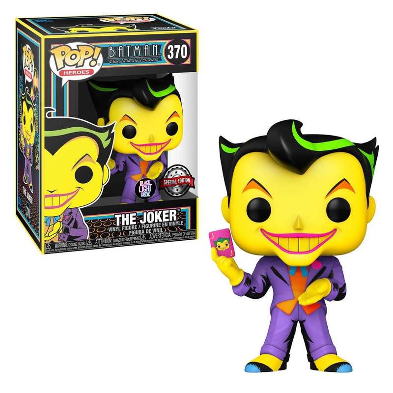 FUNKO POP! Heroes - The Joker Blacklight Excl