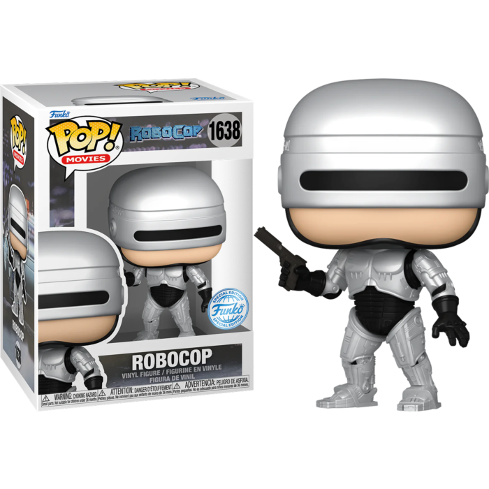 FUNKO POP! Movies - Robocop - Robocop Metallic Excl