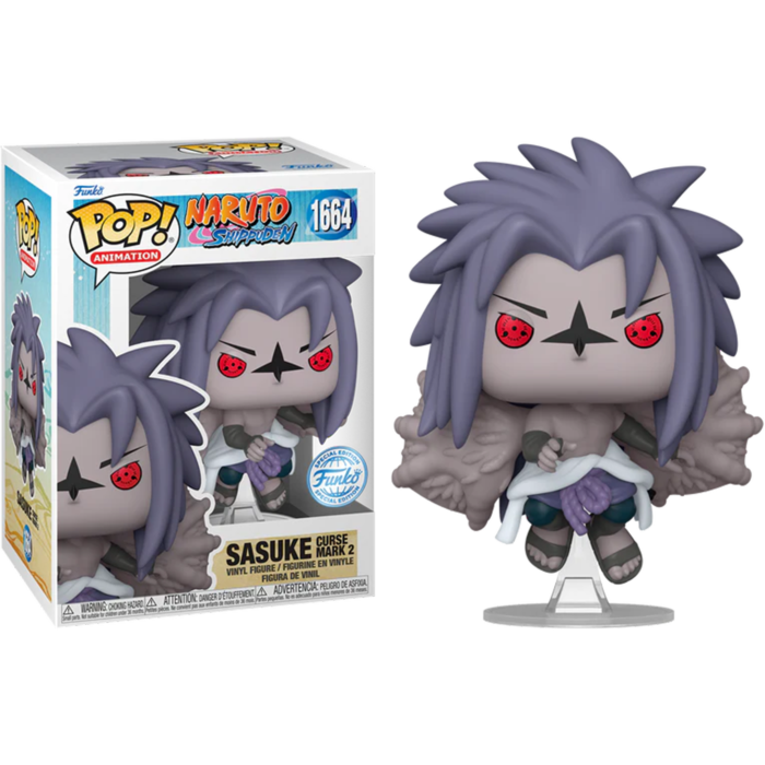 FUNKO POP! Animation - Naruto - Sasuke Curse Mark 2 Excl