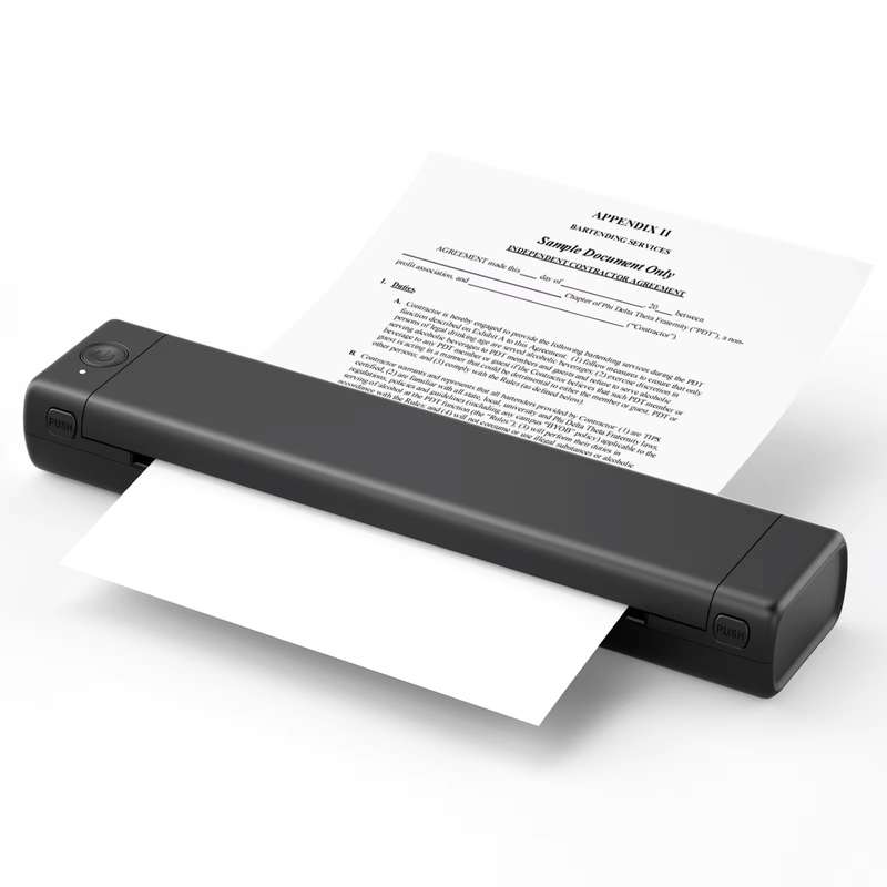 Phomemo M08F Portable Thermal / Tattoo Stencil Printer - Black