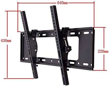 TV Stand TV Wall Mount Bracket Tilt Low Profile for Most 26-65 Inch Flat Screen LED TVs for Bedroom