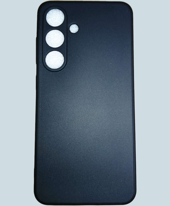 Samsung S25 Silicone phone  cover black