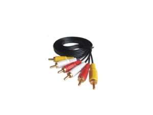 CABLE 3RCA TO 3RCA 1.5M