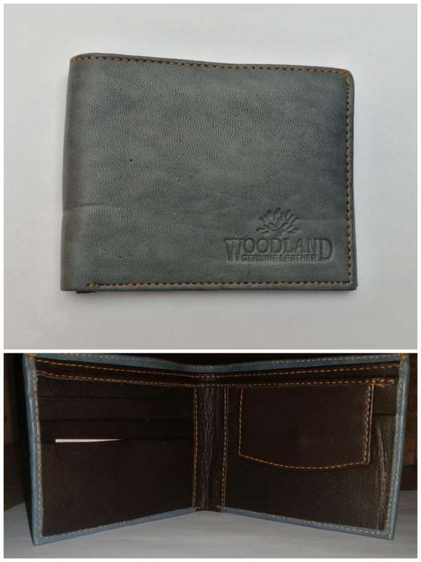 Men leather wallet (dusty\navy blue)