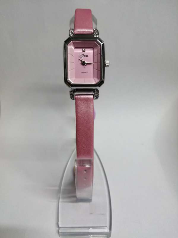 Diwa Pink Square Women's Watch  Chic & Stylish Design