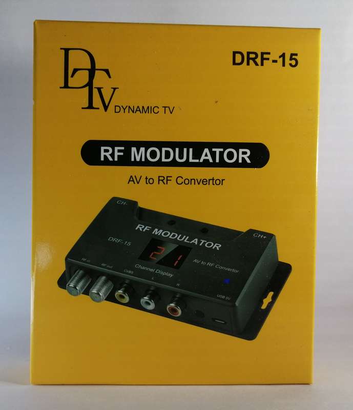 RF Modulator AV-RF convertor