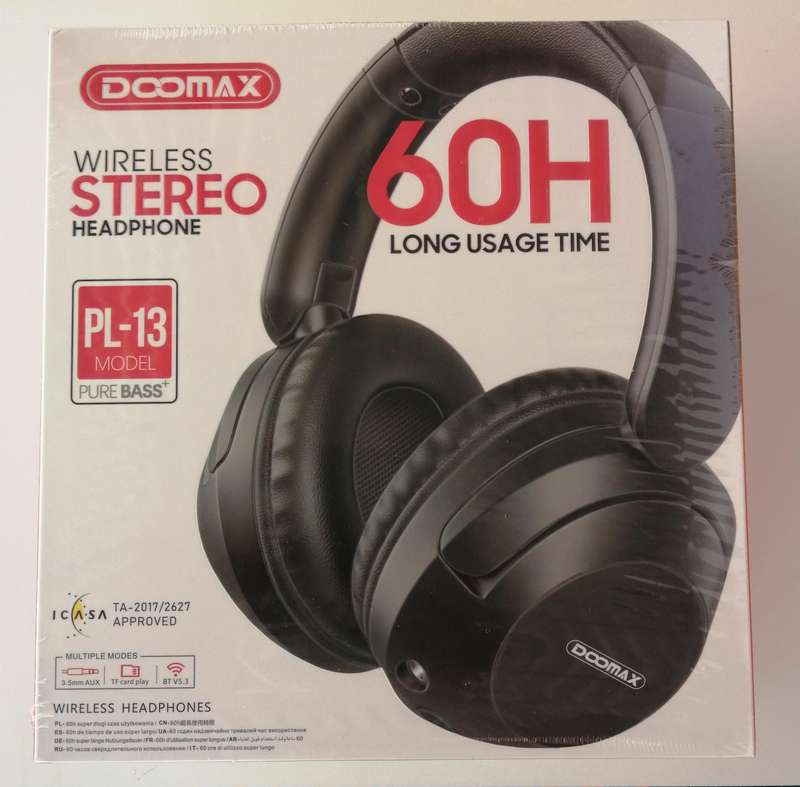 Wireless stereo headphone