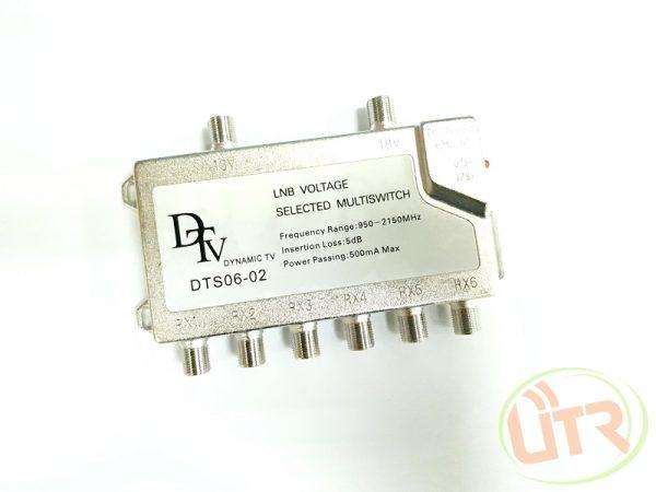DTV 2in 6out multiswitch