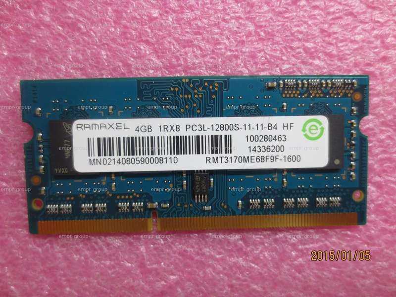 Ramaxel 4gb Pc3L-12800s Ddr3 Laptop Memory Rmt3170me68f9f-1600