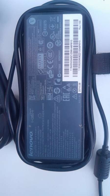 Original 90W Lenovo ThinkPad ADLX90NLC3A 20V 4.5A , Power Adapter Square Tip