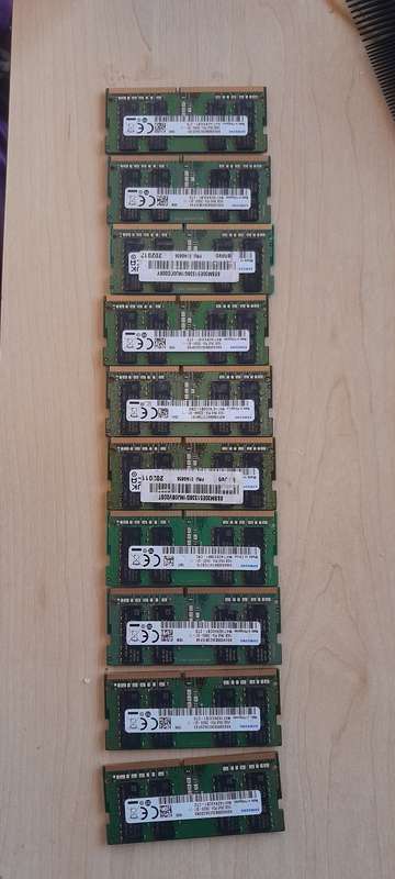 Samsung M471A2K43CB1-CTD 16GB PC4 2666V 2Rx8 Sodimm OEM
