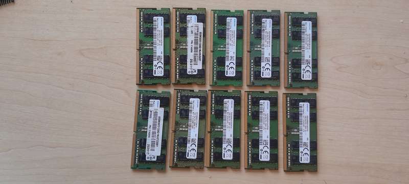 Samsung M471A2K43CB1-CTD 16GB PC4 2666V 2Rx8 Sodimm OEM