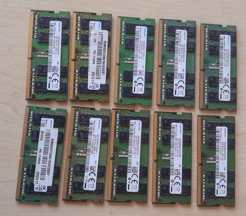 Samsung M471A2K43CB1-CTD 16GB PC4 2666V 2Rx8 Sodimm OEM