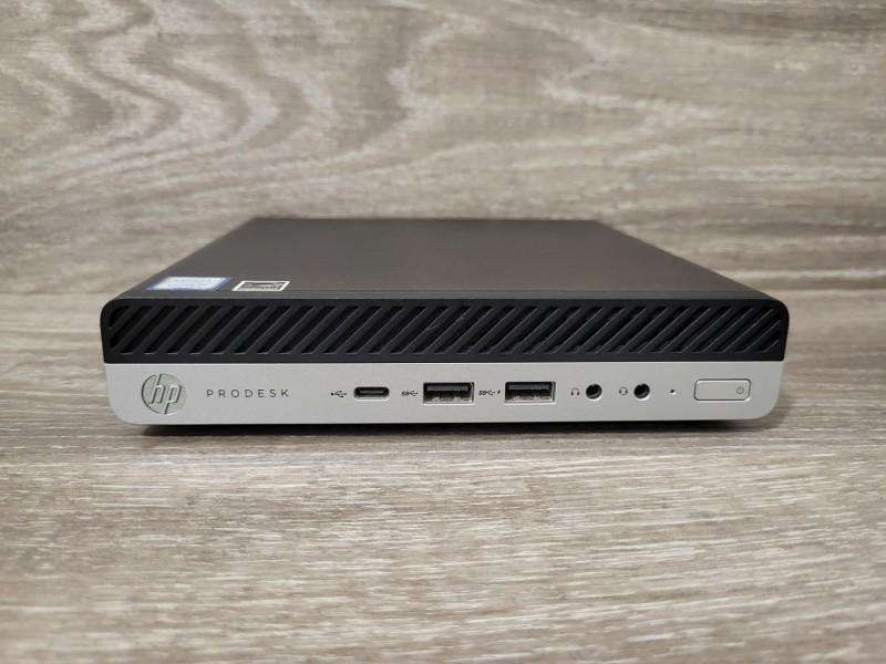 HP ProDesk 600 G5 Mini Desktop | Core i3-9300T - 128GB SSD Hard Drive - 8GB RAM | 4 cores @ 3.80 GHz