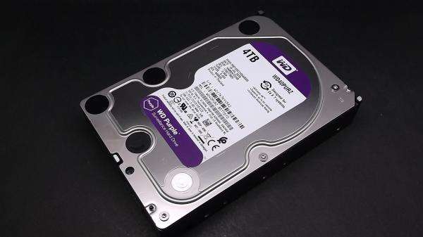 Western Digital 4TB WD Purple Surveillance Internal Hard Drive HDD - SATA 6 Gb/s, 64 MB Cache, 3.5"
