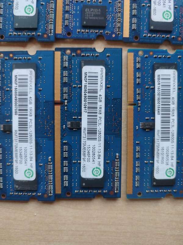 Ramaxel 4gb Pc3L-12800s Ddr3 Laptop Memory Rmt3170me68f9f-1600