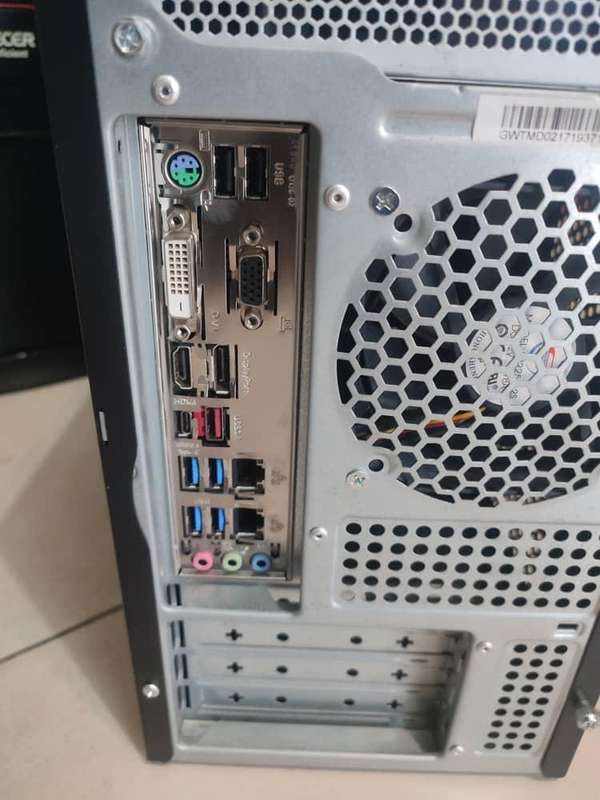 Macer Proficient Tower, Core i5 9th Gen, 8GB DDR4 RAM, 256GB SSD, HDMI, DP, VGA, DVI