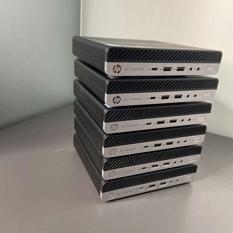HP ProDesk 600 G5 Mini Desktop | Core i3-9300T - 128GB SSD Hard Drive - 8GB RAM | 4 cores @ 3.80 GHz
