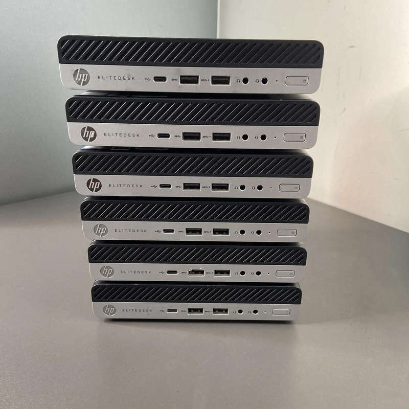 HP ProDesk 600 G5 Mini Desktop | Core i3-9300T - 128GB SSD Hard Drive - 8GB RAM | 4 cores @ 3.80 GHz