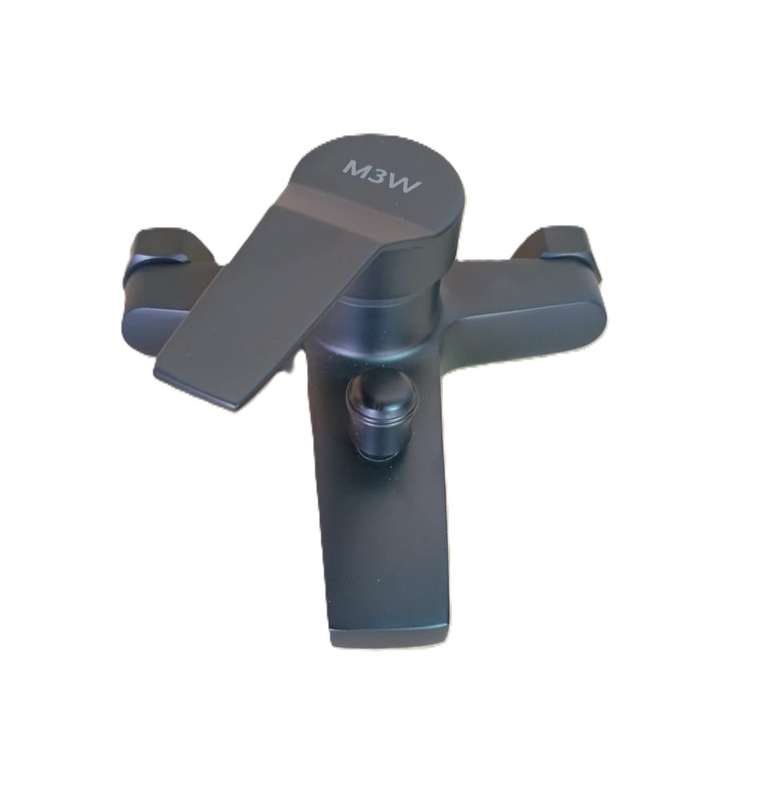 Bath Mixer Wall Mount Matt Black M3W Series by Creative Combos