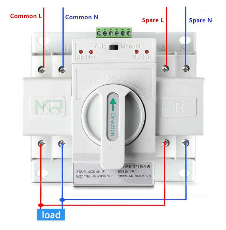 Dual Power Automatic Transfer Switch