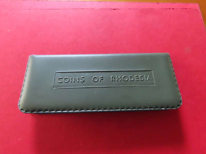 Rhodesia - Coins Of Rhodesia 1975 Set with 1c and 5c 1976 and 2 1/2 cents 1970