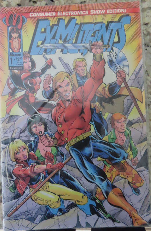 Comic -Malibu- Ex Mutants # 1
