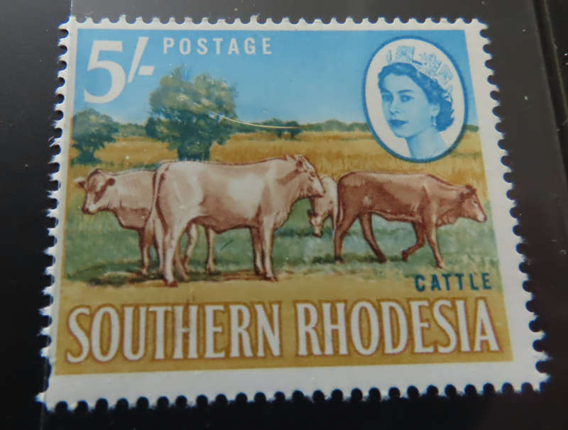 Southern Rhodesia -1964 - 19 February Definitive 5/- , 10/- and £1 MNH