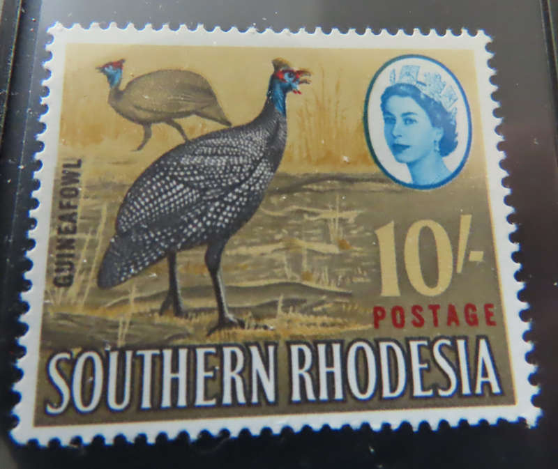 Southern Rhodesia -1964 - 19 February Definitive 5/- , 10/- and £1 MNH