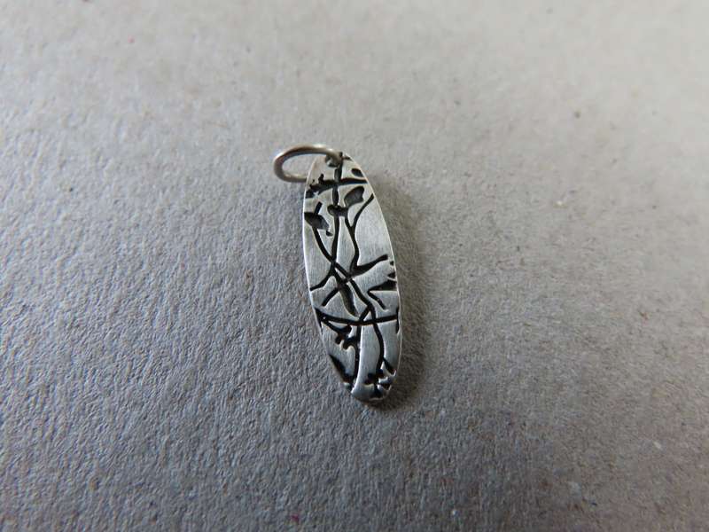 Jewellery - .925 Silver Charm - Surfboard