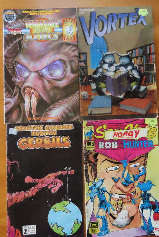 Comics - 4 different # 8