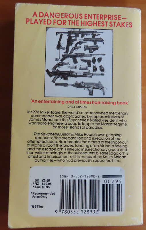The Seychelles Affair - Mike Hoare - Paperback
