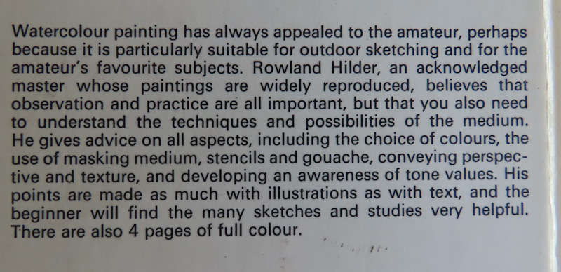 Starting With Watercolour - Rowland Hilder