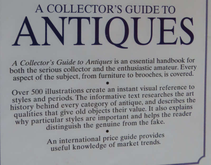 A Collectors Guide to Antiques - Coffee Table Style Book