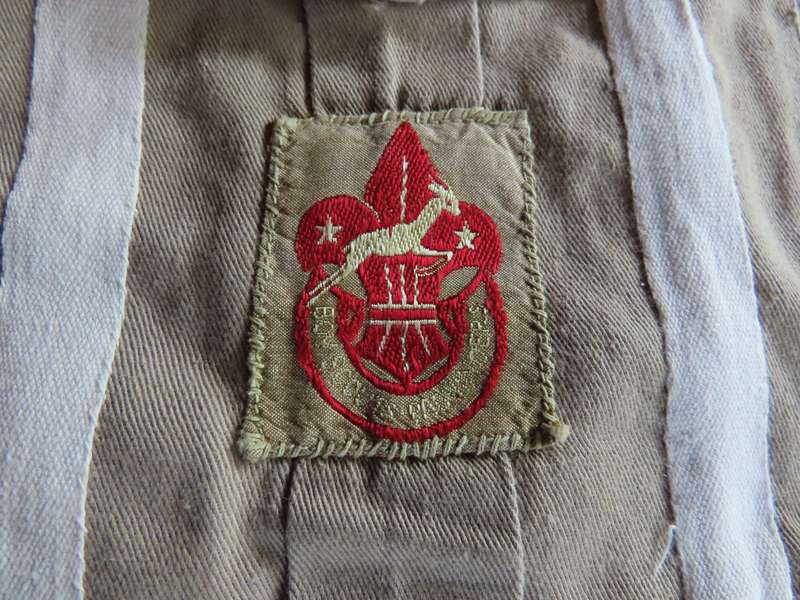 Boy Scouts - Job lot of Vintage items including Shirt, 2 Belts, Cap, Scarves and others