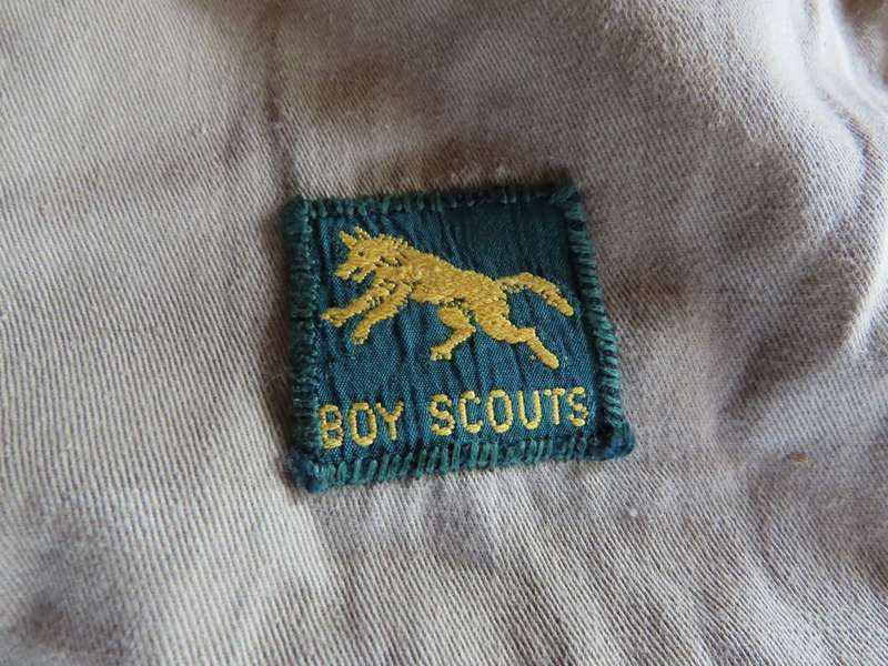 Boy Scouts - Job lot of Vintage items including Shirt, 2 Belts, Cap, Scarves and others