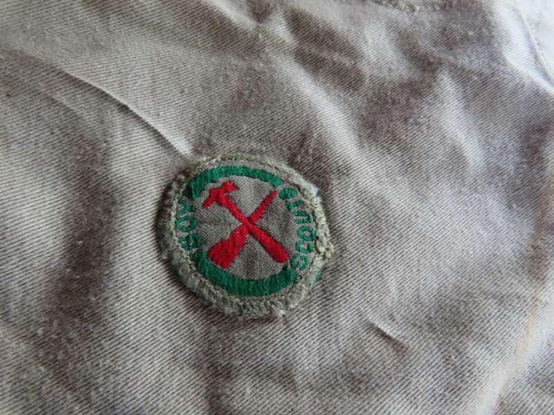 Boy Scouts - Job lot of Vintage items including Shirt, 2 Belts, Cap, Scarves and others