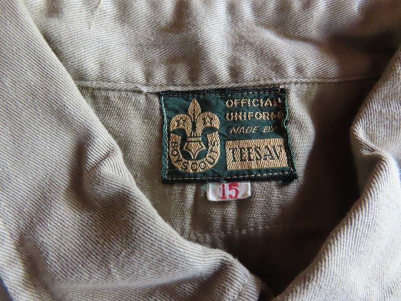 Boy Scouts - Job lot of Vintage items including Shirt, 2 Belts, Cap, Scarves and others