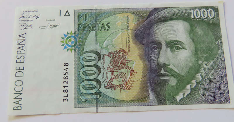 Spain - Banco De Espana - 1000 Peseta - EF to A/UNC