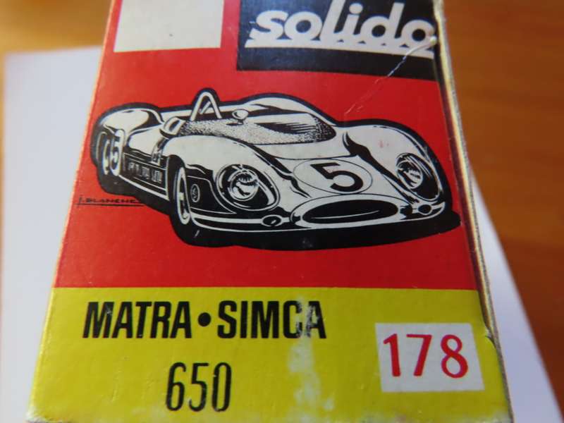 Matra - Simca 650 -  Solido boxed never played with