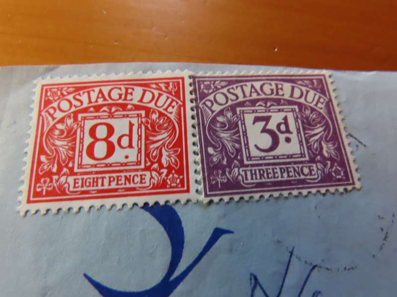 Rhodesia - Letter Front Rhodesia to the United Kingdom with 11d to pay UK stamps