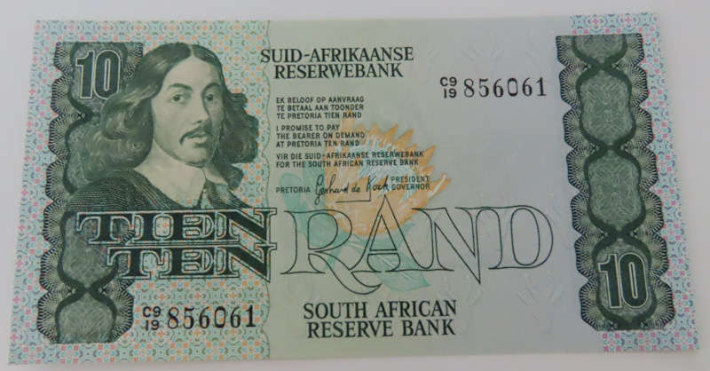 South Africa -Set R2 - R50 - Gerhard De Kock - UNC