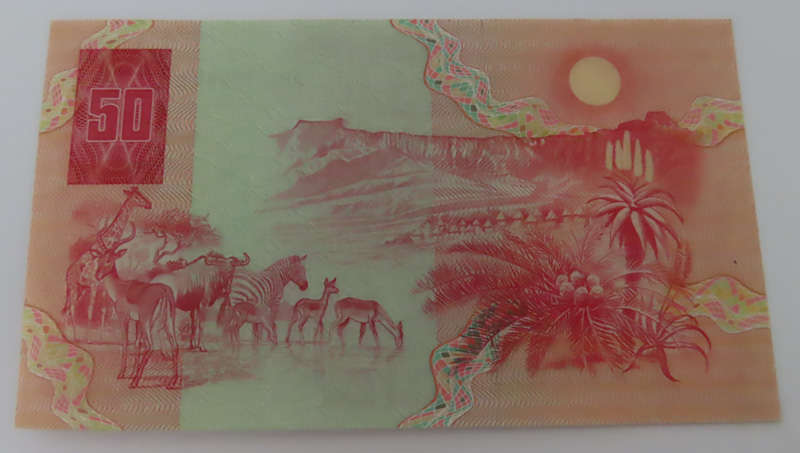South Africa -Set R2 - R50 - Gerhard De Kock - UNC